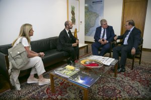 2018 - Audiência ministro Marun e com prefeito Wagner de Ponte Nova
